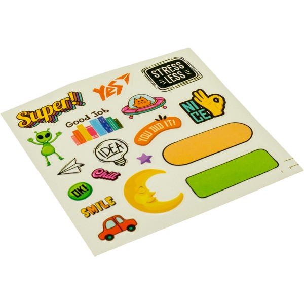 Стакан для ручок "Yes" №450123 "My story" mint, пластик+наліпки