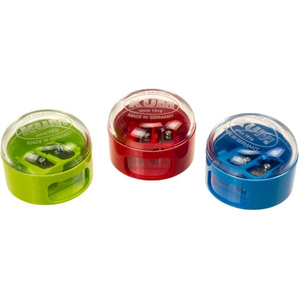 Точилка подвійна з контейнером Kum пластикова (12) (624) 208K2