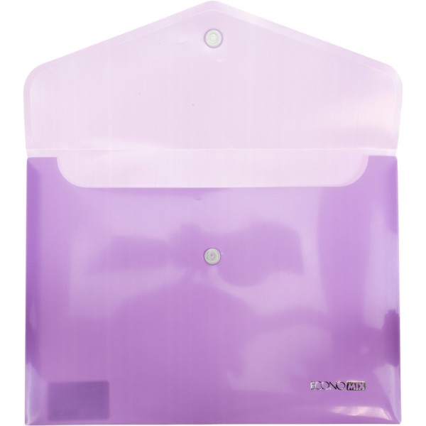 Папка-конверт "Optima" №O31319 А5 на кнопці глянець,пастель асорті(6)(12)(192)