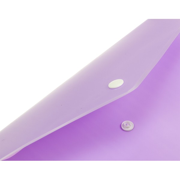 Папка-конверт "Optima" №O31319 А5 на кнопці глянець,пастель асорті(6)(12)(192)