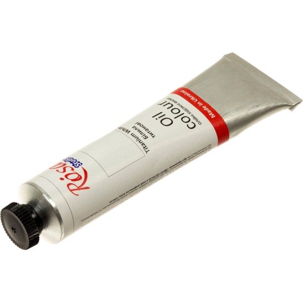 Фарба олійна "Rosa Studio" 45мл білила титанові №327502/6833(4)