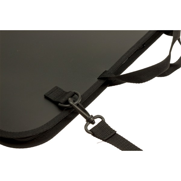 Портфель "CoolForSchool" №CF30004 А3 пласт. на блиск., чорний(20)