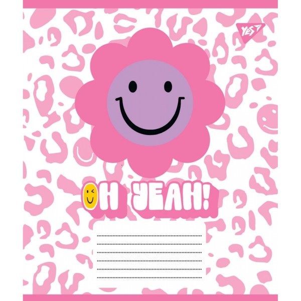 Зошит 12арк. кос.лін. YES Smile №766312(25)(500)