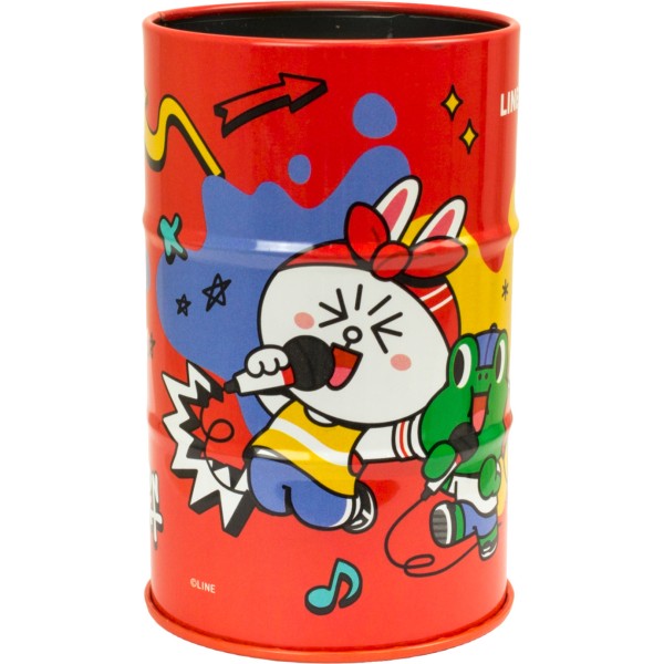 Стакан для ручок метал. "Yes" №470504 "Line friends"(50)