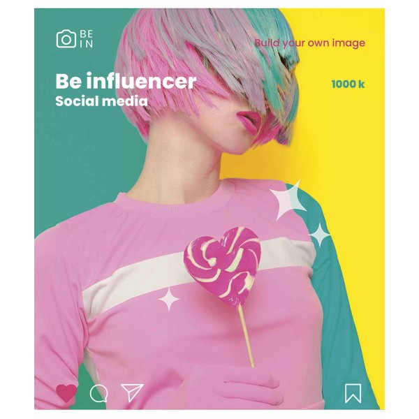 Зошит 60арк. лін. Школярик "Be influencer" УФ лак №060-3213L(10)(80)