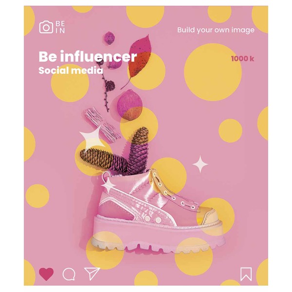 Зошит 60арк. лін. Школярик "Be influencer" УФ лак №060-3213L(10)(80)