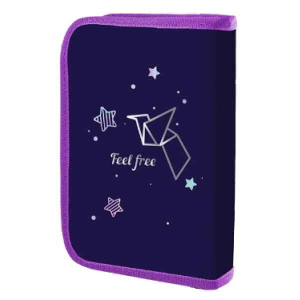 Пенал "Yes" Origami Doves твердий,одинар.,з клап. №HP-03/533412(48)