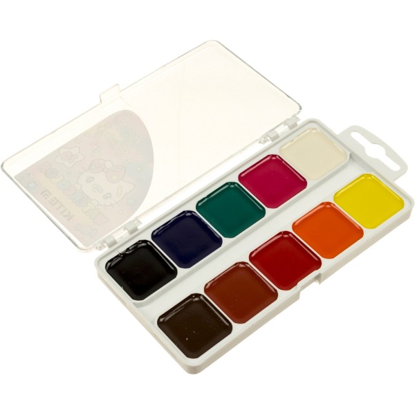 Акварель 10 кольор. "Kite" "Hello Kitty" №HК23-060(15)