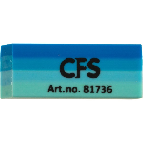 Гумка "CoolForSchool" Gradient 40x15x8мм,асорті №CF81736(1)(45)(360)