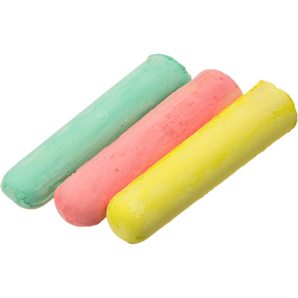 Мел цветной 1 Вересня 3 шт Zoo Land (12) (120) 400439