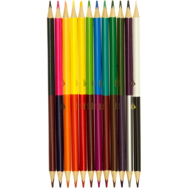 Олівці кольор. 24 кольор./12шт "Yes" №290713 Line Friends(12)(240)