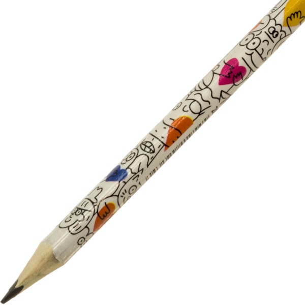 Олівець гр. "Yes" №280627 Stand with Ukraine HB трикутн. з гумкою,в пласт. тубі(36)(540)