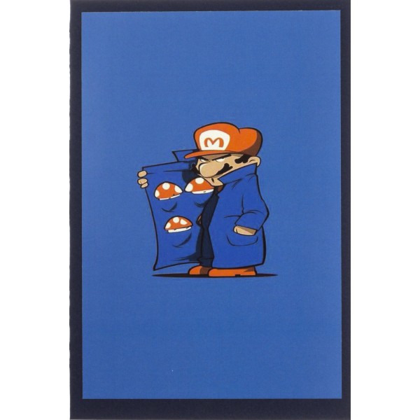 Листівка ручної роботи чоловіча 10х15см