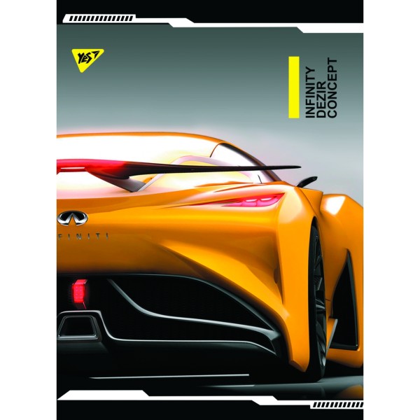 Зошит А4 48арк. кліт. м'яка обкл. "Dezir concept" №681932/Yes/(3)(60)