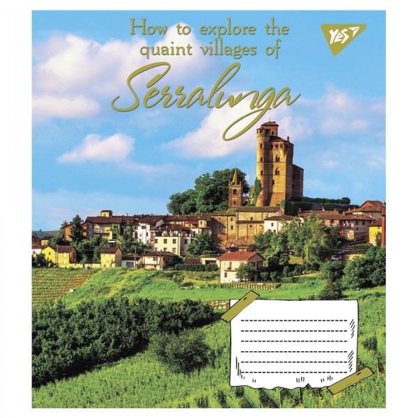 Зошит 48арк. лін. YES Quaint village №766737(10)(200)