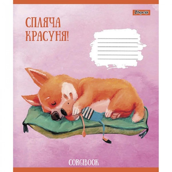 Зошит 12арк. лін. 1В Corgibook №766530(25)(500)