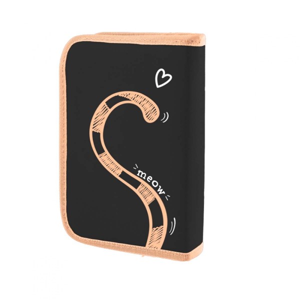 Пенал "1В" Pussycat тв.,одинар.,1клап.,б/н №HP-03/533447(48)