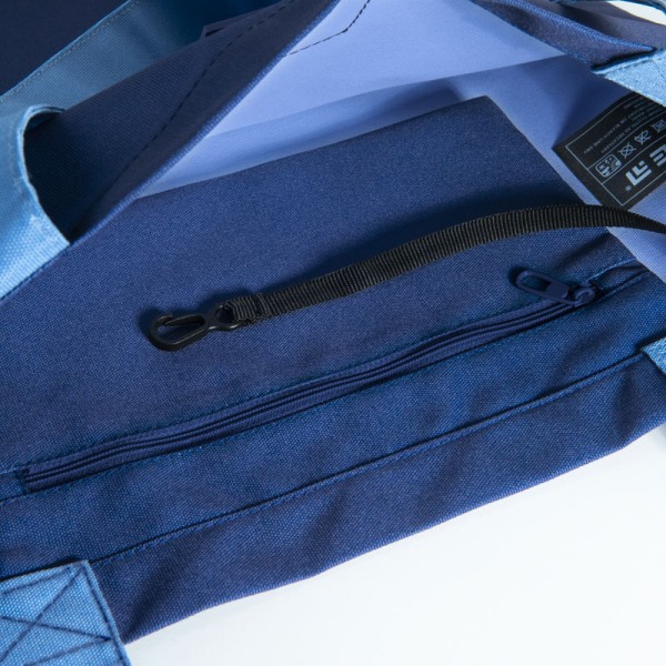 Сумка-шопер "Kite" Ukrainian emoji синя №K23-587-2