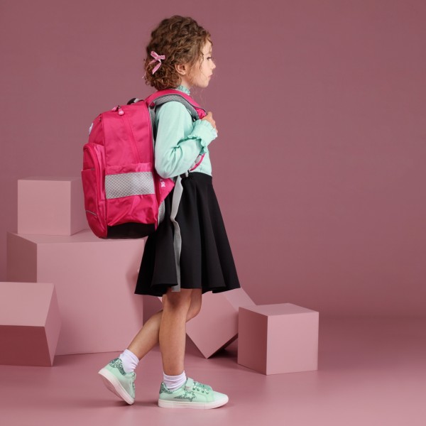 Рюкзак Yes College time 1 відділення, 3 кишені, рожевий №S-80-2 / 557873