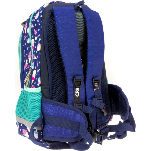 Рюкзак "CoolForSchool" Party 2від.,3карм. 15" з блискітками №CF86524