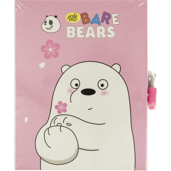 Блокнот на замку В6 48арк. "Bare" в кор-ці №YH64K-B0314(60)(120)