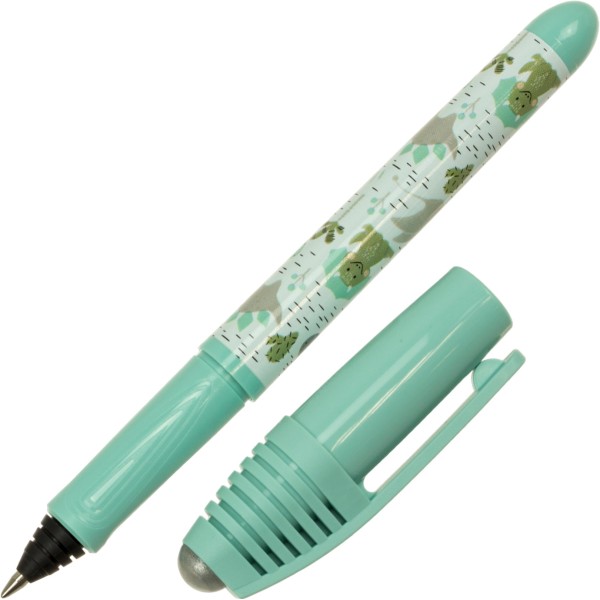 Ручка-роллер чорнильна "Schneider"№S187512 Zippi0,7мм синя,з патроном,корпус бірюзовий(10)