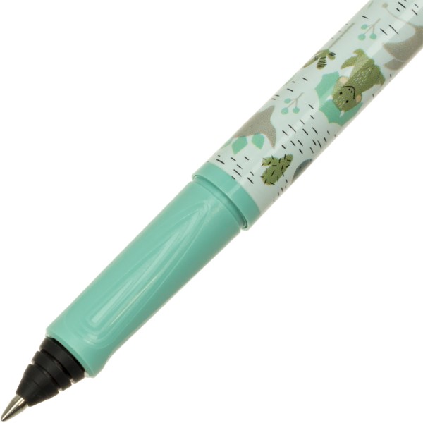 Ручка-роллер чорнильна "Schneider"№S187512 Zippi0,7мм синя,з патроном,корпус бірюзовий(10)