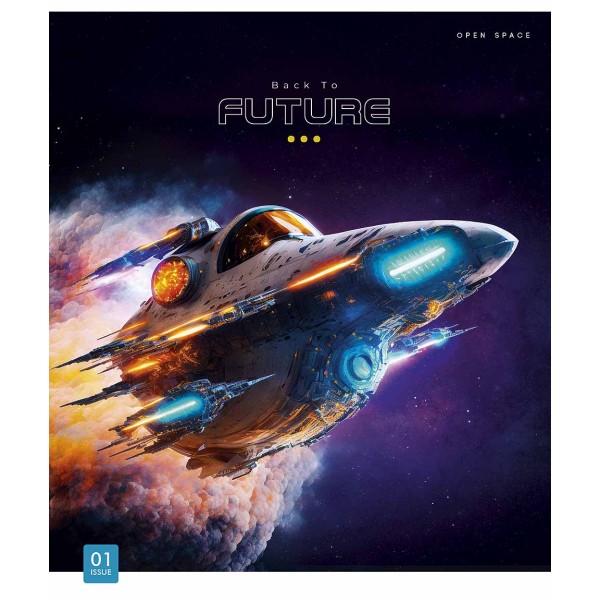 Зошит 96арк. лін. Школярик "Open space" УФ-лак №096-3259L(5)(50)