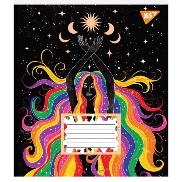 Зошит 18арк. кліт. YES Magic girl №766584(25)(400)