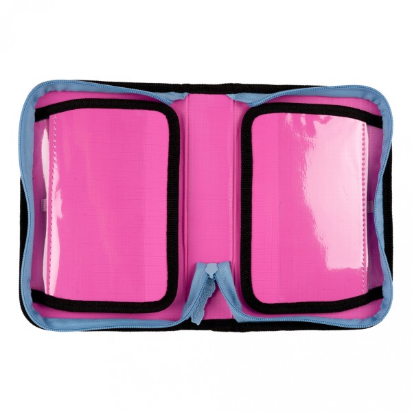 Пенал "1В" Pink and Blue тв.,одинар.,2клап. №HP-04/533456(40)
