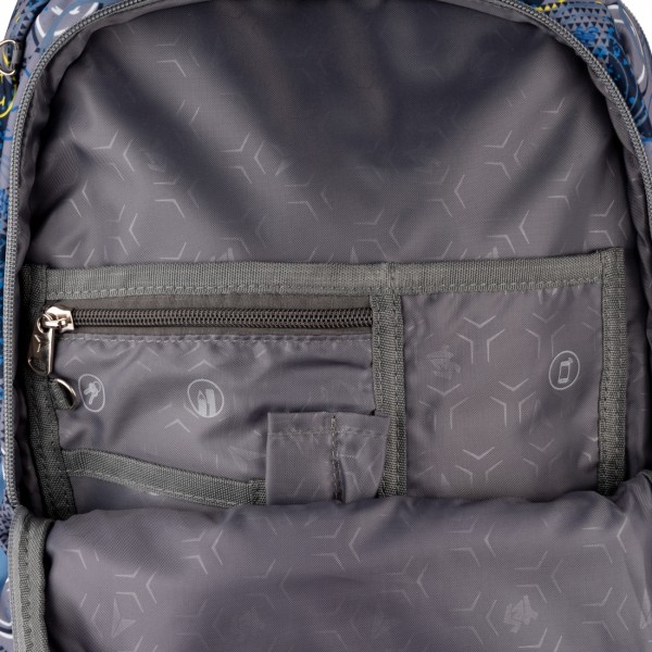 Рюкзак "Yes" TS-43 Smiley World 2від. 5 карм. №559540(12)