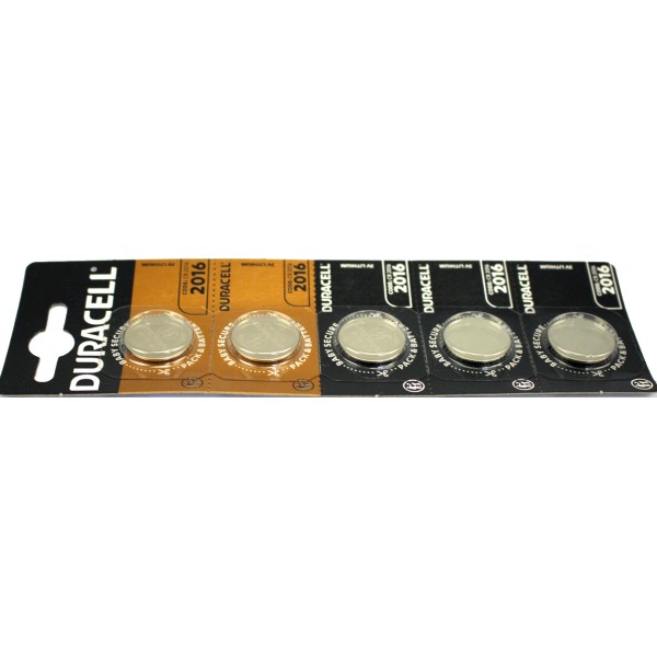 Батарейка Duracell CR2016/5bl(10)