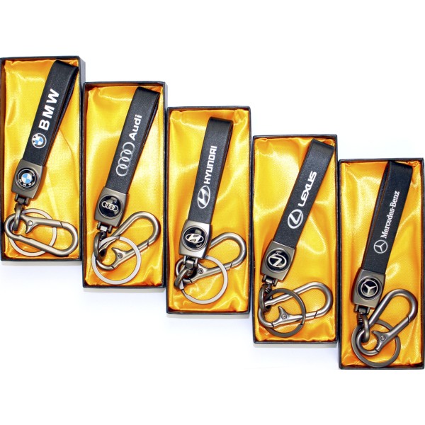 Брелок-браслет "Марка авто" автомобільний для ключів №3607(12)