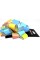 Бантик декор. d12,7см pastel rainbow №PB5-RBS(12)(48)