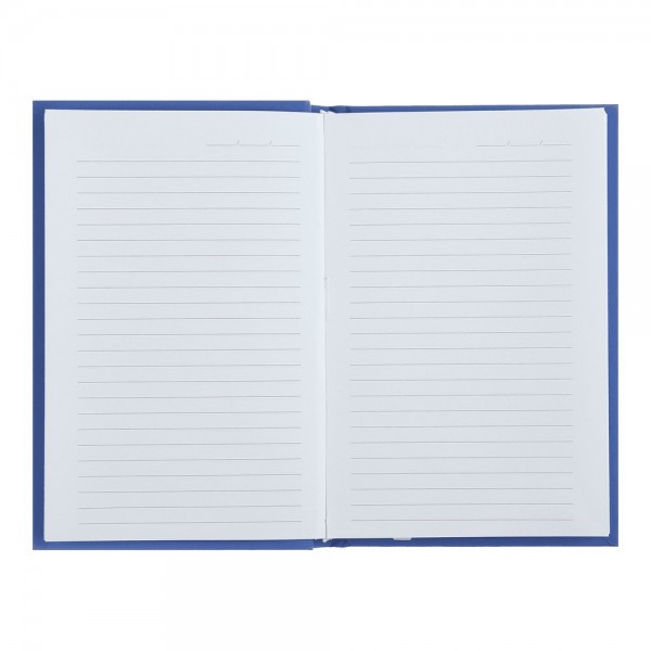 Щоден. А6 "Buromax" недат. 144арк. лін. Strong темно-синій №BM.2605-03(20)