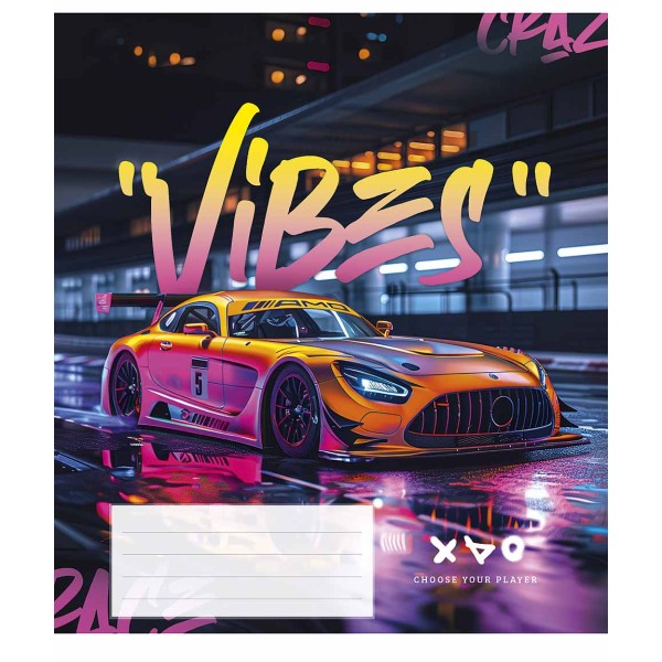 Зошит 36арк. лін. Школярик ВД-лак №036-3452L(20)(120)