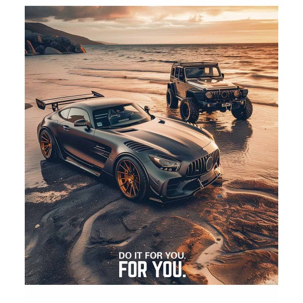 Зошит 60арк. кліт. Школярик "For you" (хлопч.) УФ-лак №060-3437K(10)(80)