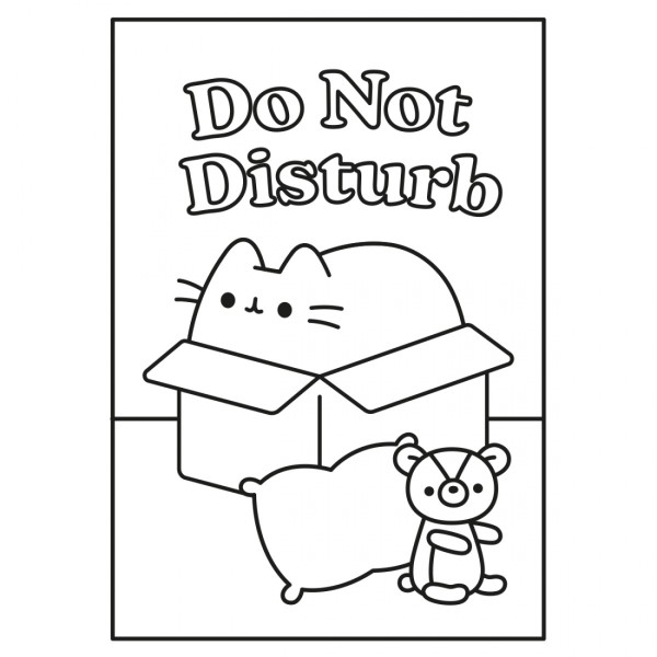 Розмальовка А4 "Pusheen" 8стор. з наліпками №743229/Yes/(100)