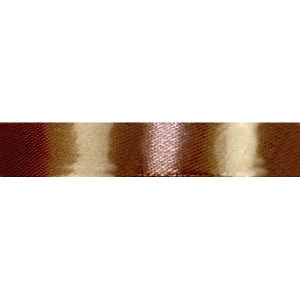 Стрічка атлас 1,2см/22м (шоколад)(10)