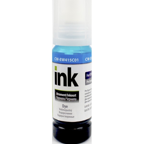 Чорнило ColorWay Epson L-4150/4160/6160/6170 70мл cyan