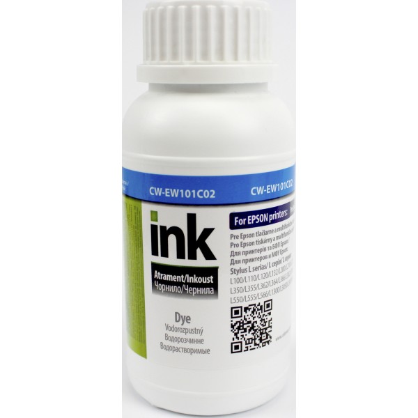 Чорнило ColorWay Epson L-100/200/EW101C series 200 мл cyan