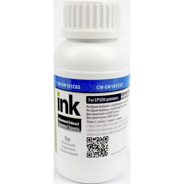 Чорнило ColorWay Epson L-100/200/EW101C series 200 мл cyan