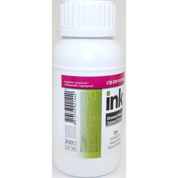 Чорнило ColorWay Epson L-100/200/EW101M series 200 мл magenta