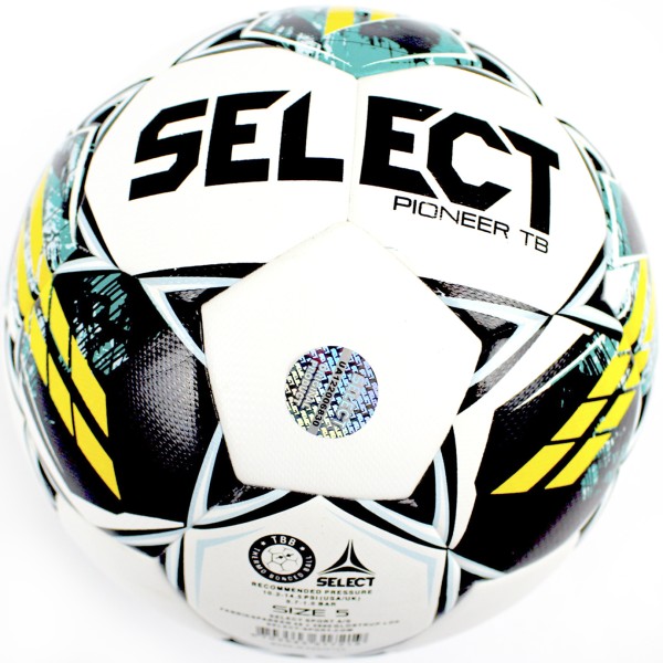 М'яч футбольний "Select Pioneer TB Fifa Basic" розмір 5,біло-жовтий №V23
