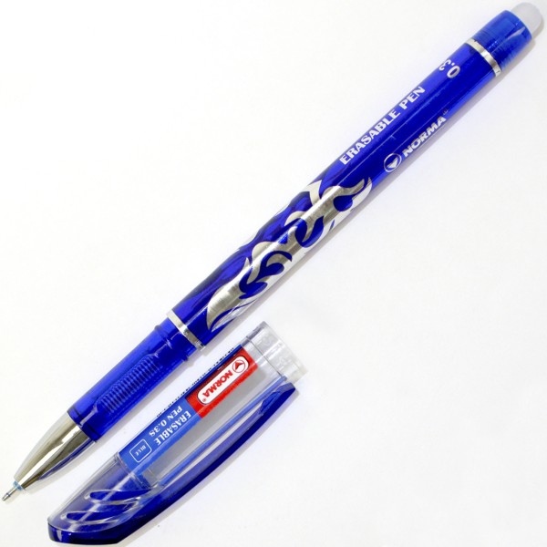 Ручка гел. "Norma" №3177-06N Erasable 0,38мм "пиши-стирай" синя(12)(144)(2304)