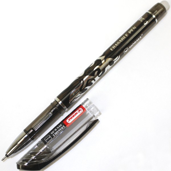 Ручка гел. "Norma" №3177-09N Erasable 0,38мм "пиши-стирай" чорн.(12)(144)