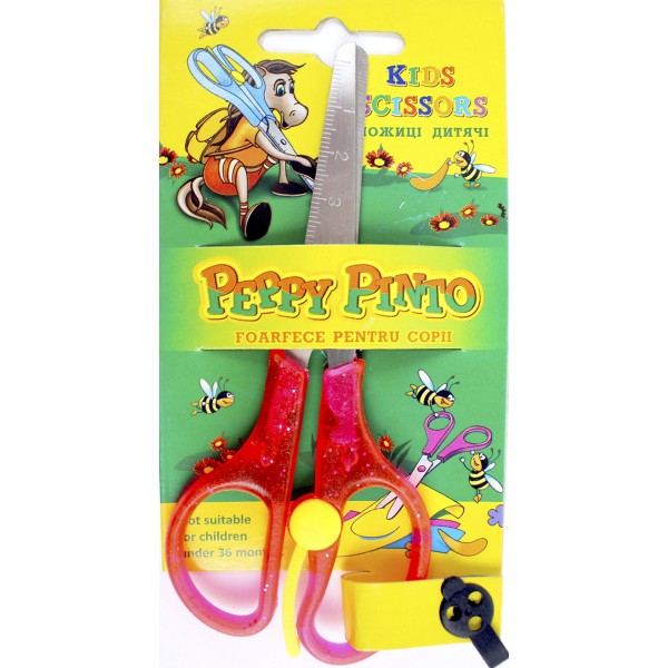 Ножиці дитячі Пегашка/Peppy Pinto 13см з пружиною (12) (360) 105/KS105B/KS115B/1155