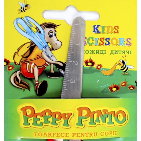 Ножиці дитячі Пегашка/Peppy Pinto 13см з пружиною (12) (360) 105/KS105B/KS115B/1155