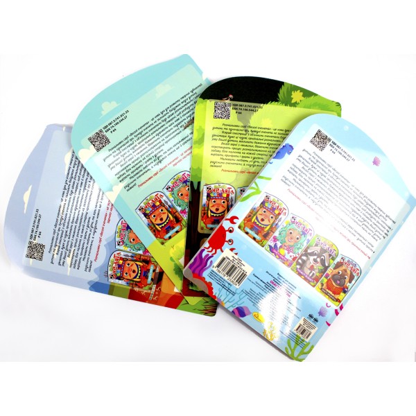 Книжка А4 розмальовка "Веселі оченята" №РМ-55/Апельсин/(8)(192)