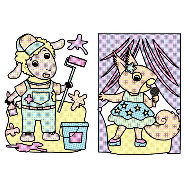 Книжка А5 "Малюємо водою! Баранчик" №2685/УЛА/(30)